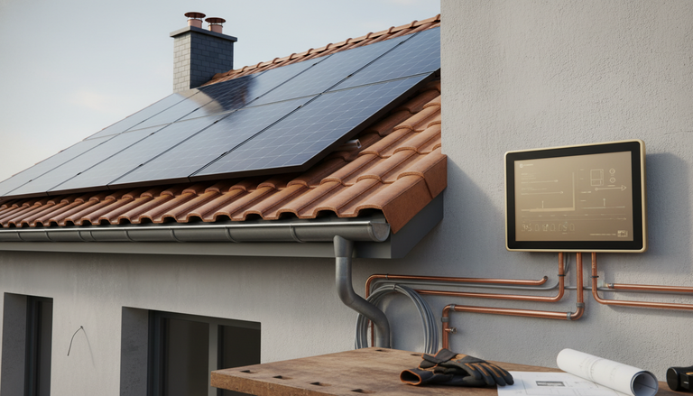 Rénovation maison par où commencer en 2026 : Étape 4 : chauffage, plomberie et électricité